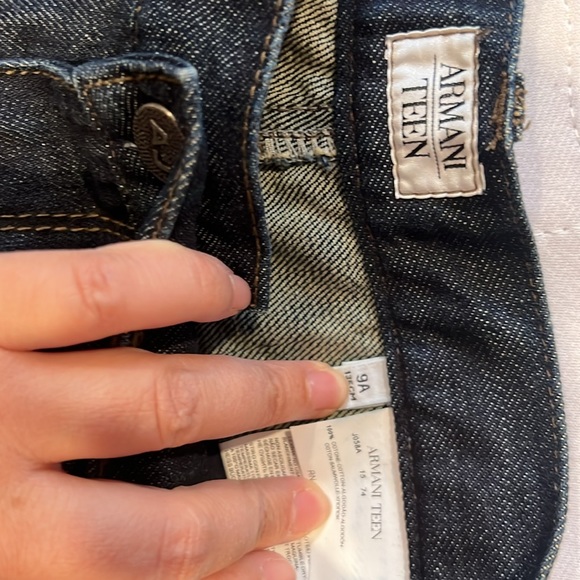 Armani jeans Teens bleu 9yrs - Picture 4 of 5